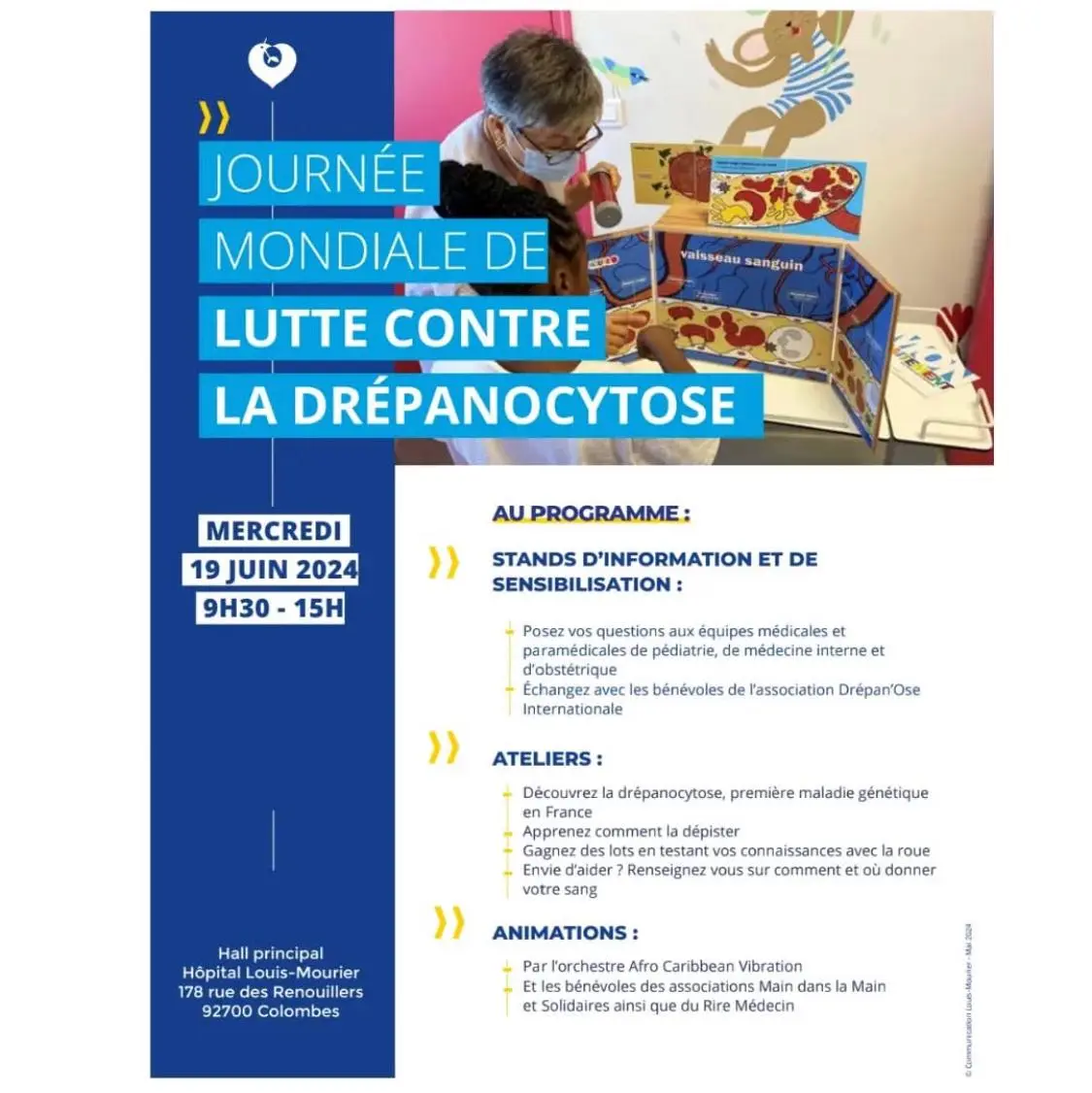 Journée Mondiale de la Drépanocytose